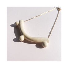 Load image into Gallery viewer, Curvita y puntos necklace
