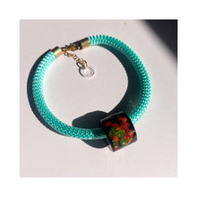 Load image into Gallery viewer, Cuenca multicolor specks necklace
