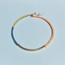 Load image into Gallery viewer, minimal recycled crystal necklace
